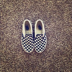 Checkered Vans